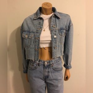 Cropped Denim Jacket